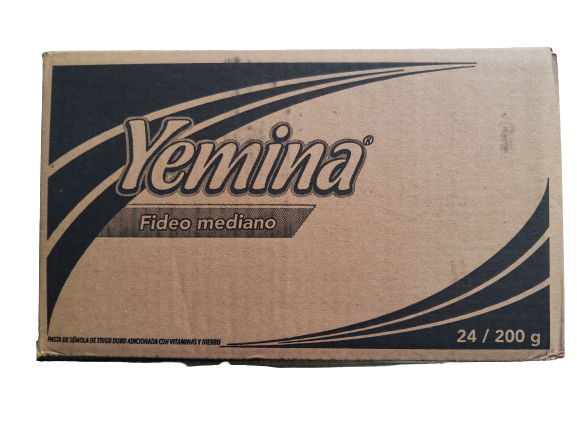 Sopa Fideo Mediano 24/200gr Yemina