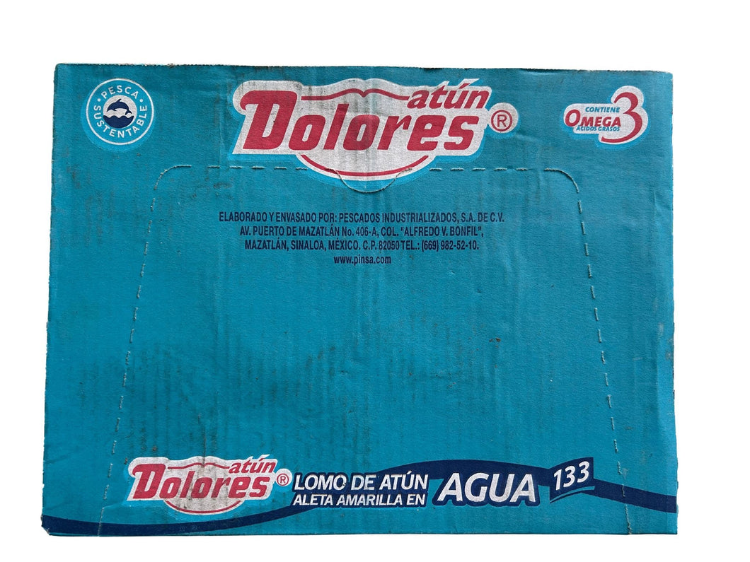 Atun en Agua Dolores 36/133gr