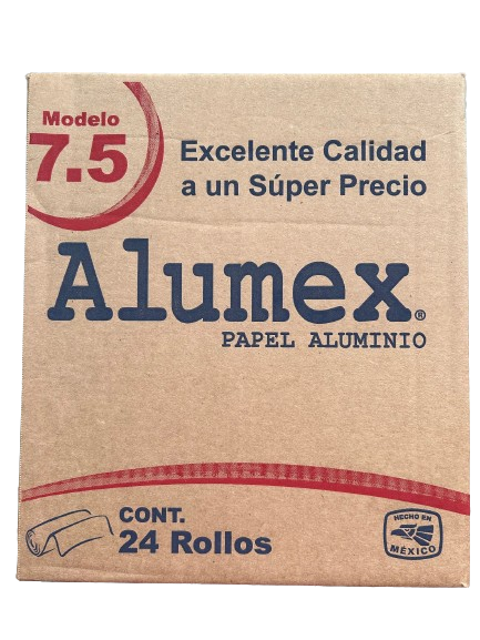 Papel Aluminio 24/7.5 Mod Alumex