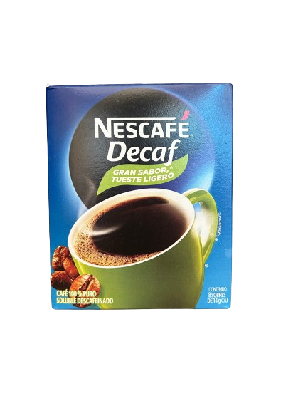 Cafe Soluble Descaifeinado Decaf 8/14gr