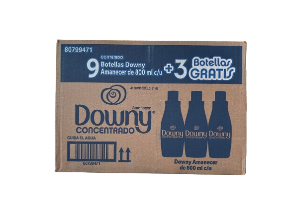 Suavizante Downy Amanecer 9/730+70ml +3 Gratis