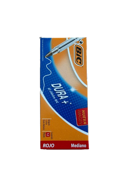 Lapicera Bic Rojo 12pz