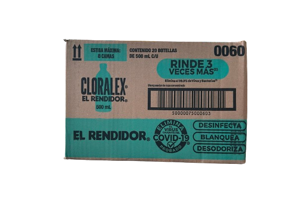 Blanqueador Cloralex 20/500ml