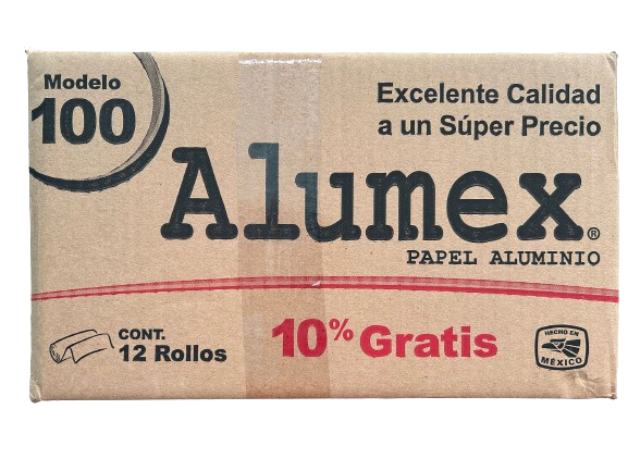 Papel Aluminio Mod 12/100 Alumex