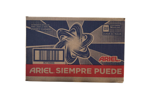 Detergente Ariel 36/250gr