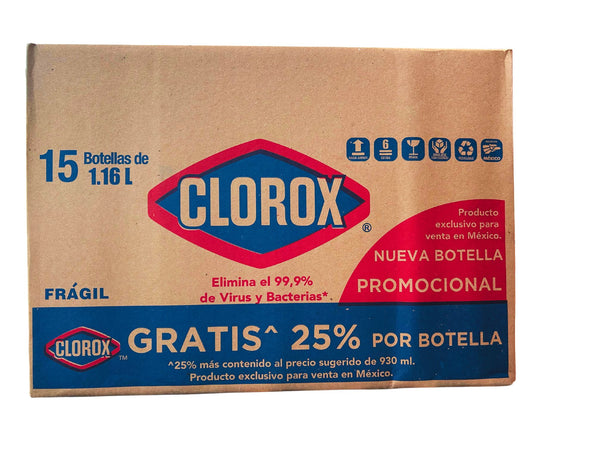 Blanqueador Clorox 15/1.16Lt