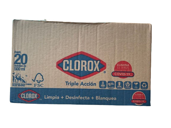 Blanqueador Clorox 20/500ml