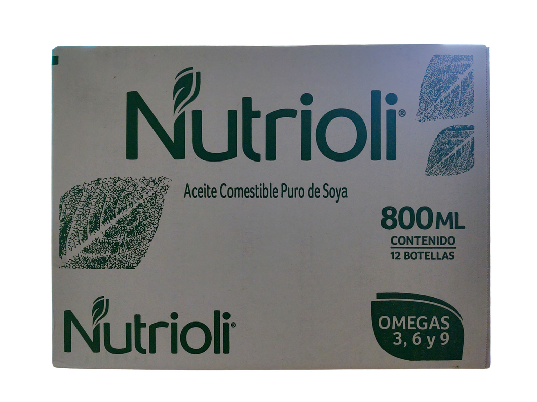 Aceite Nutrioli 12/800ml Soya