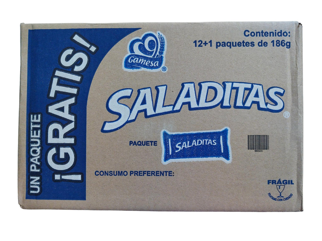 Galletas Saladas 12/186gr Gamesa