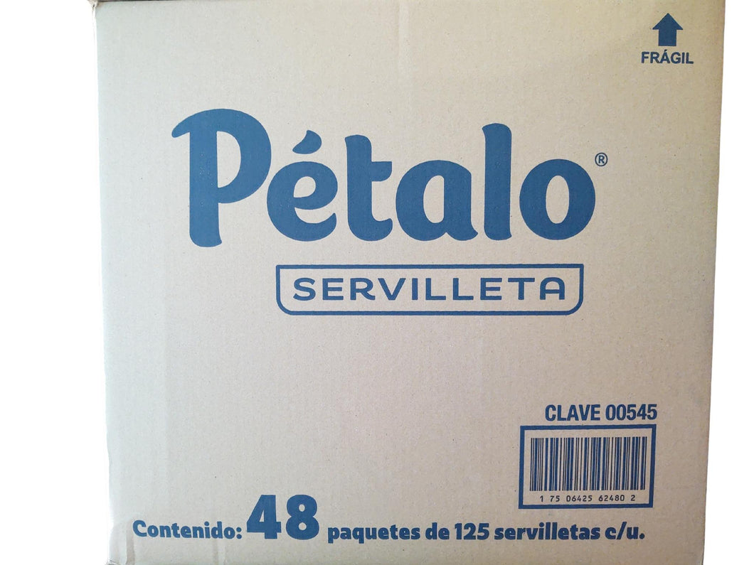 Servilleta Petalo 48/100pz