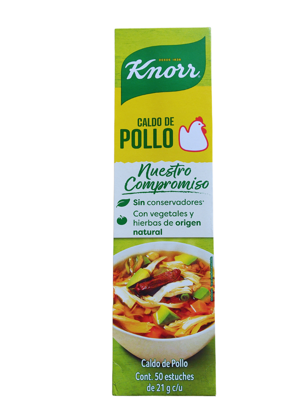 Caldo de pollo Knorr Suiza 50/21gr