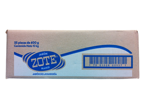 Jabon de Lavanderia Zote Blanco 25/400gr