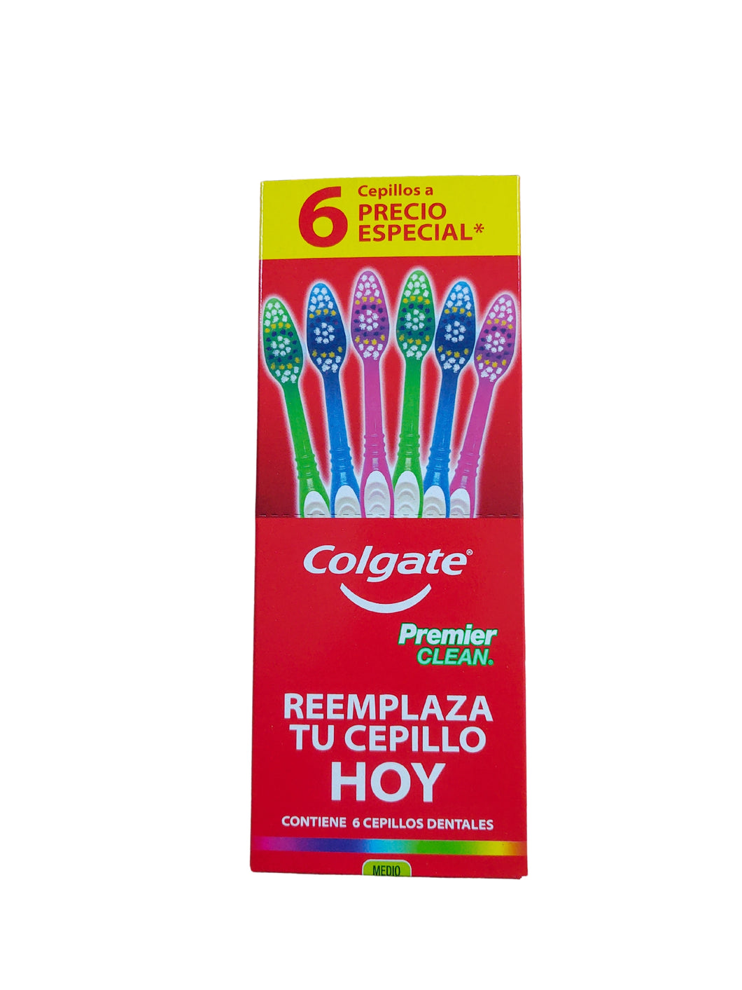 Cepillo Dental Premier Colgate 6pz