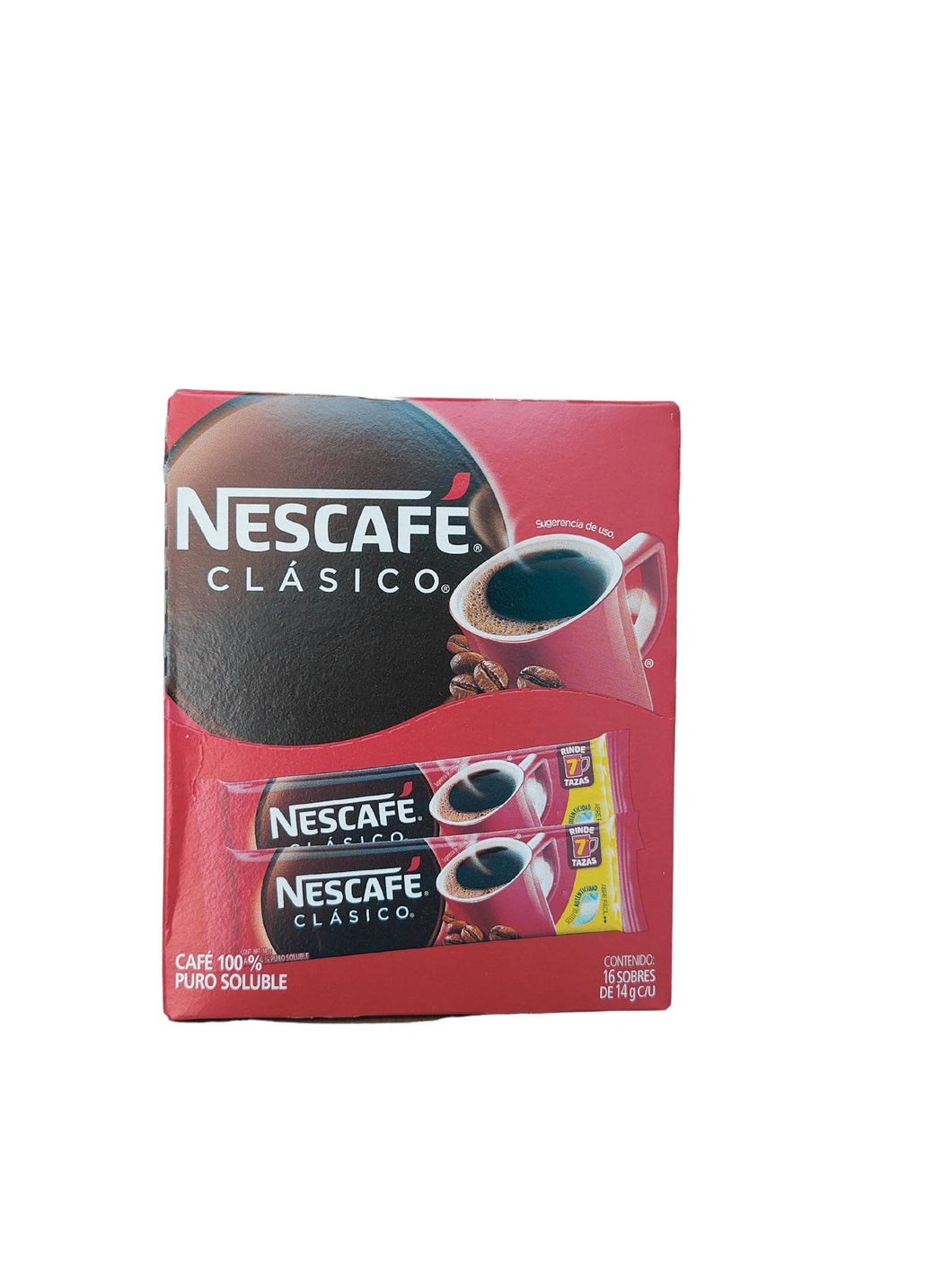 Cafe Soluble 16/14gr Nescafe Clasico