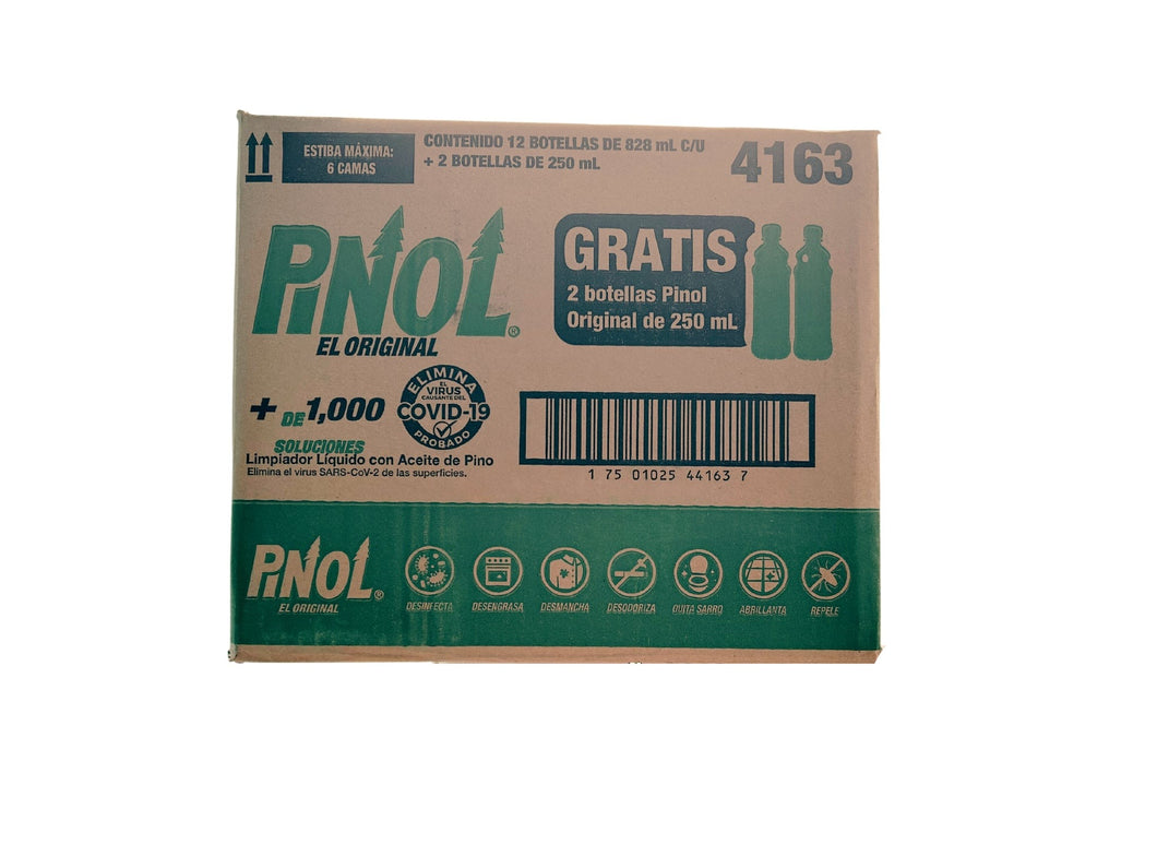 Limpiador Pinol 12/828ml+2/250ml Gratis