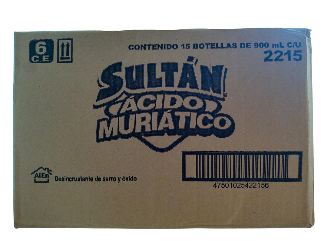 Acido Muriatico Sultan 15/900ml