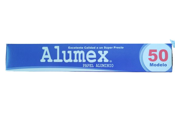 Papel Aluminio 12/50 Mod Alumex