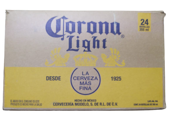 Cerveza Corona light 24/355ml RT