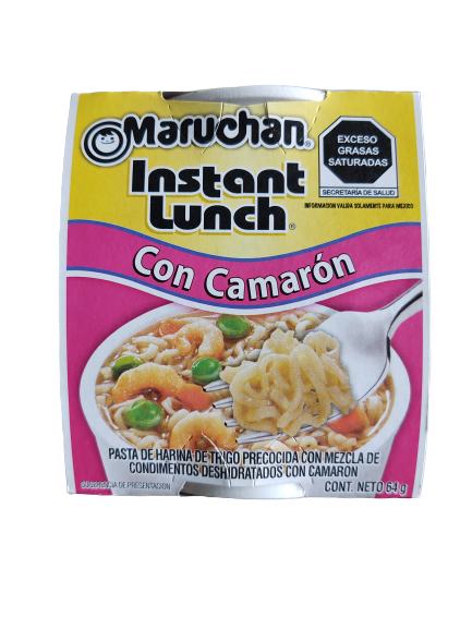 Sopa Instantanea Maruchan 12/64gr Camaron