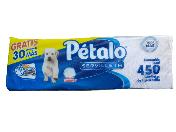 Servilleta Petalo 420pz