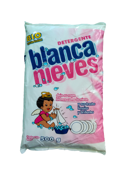 Detergente en Polvo 500gr Blanca Nieves